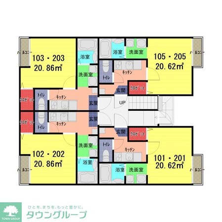 LE CHOCOLATの物件間取画像